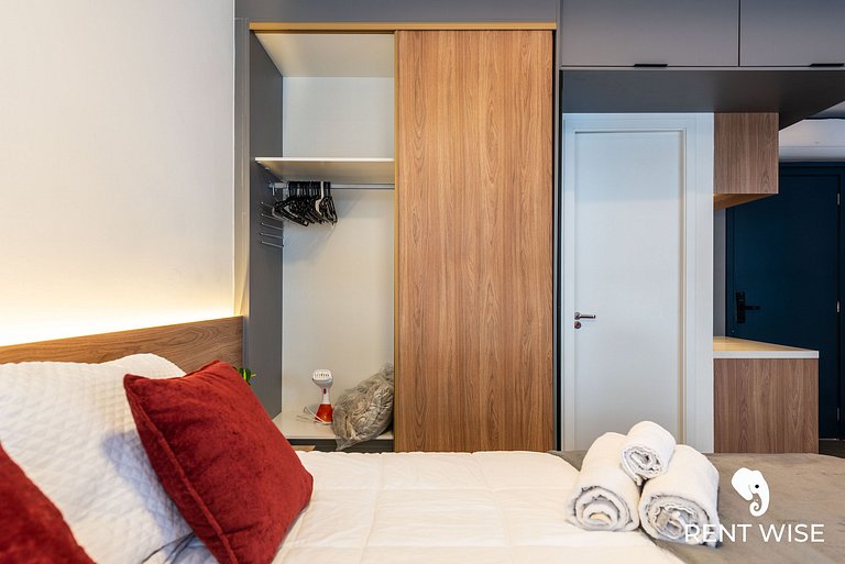 Ap Novinho c/ Sofá-cama Prox. ao Metrô