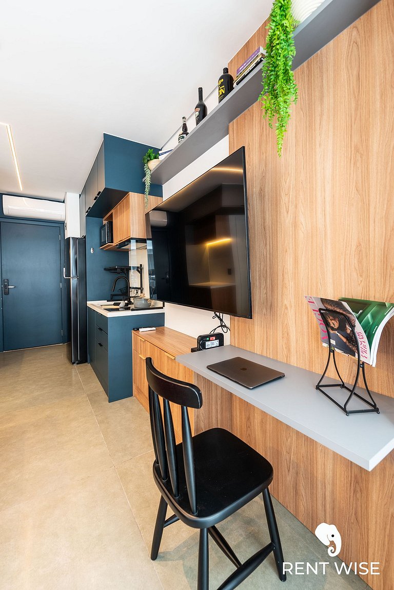 Ap Novinho c/ Sofá-cama Prox. ao Metrô