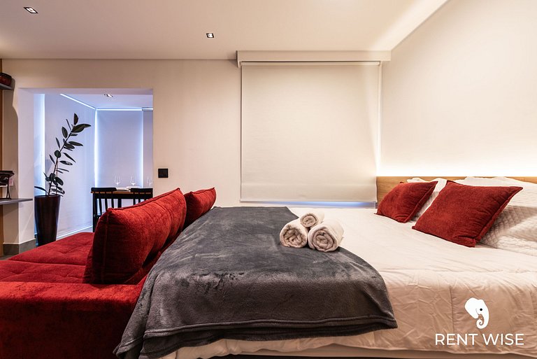 Ap Novinho c/ Sofá-cama Prox. ao Metrô