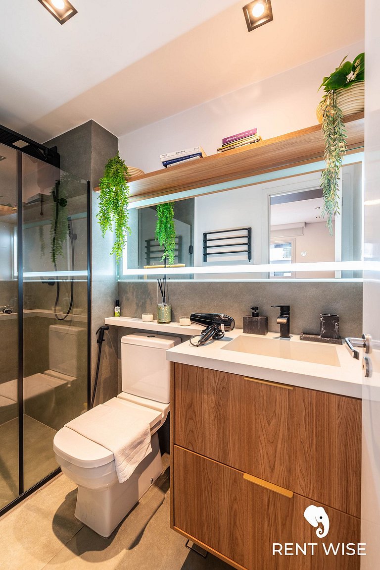 Ap Novinho c/ Sofá-cama Prox. ao Metrô