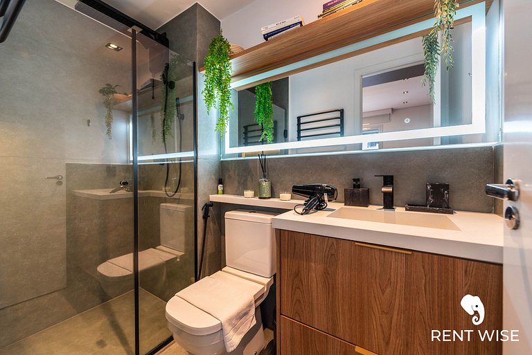 Ap Novinho c/ Sofá-cama Prox. ao Metrô