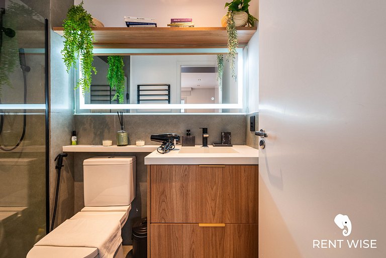 Ap Novinho c/ Sofá-cama Prox. ao Metrô