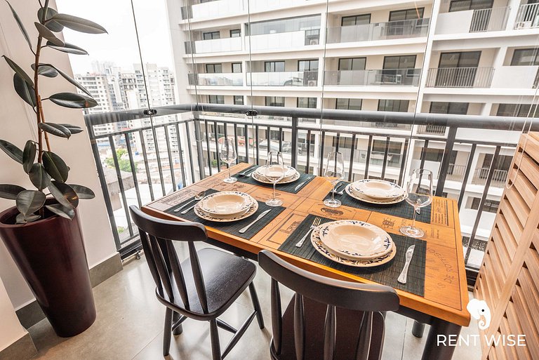 Ap Novinho c/ Sofá-cama Prox. ao Metrô