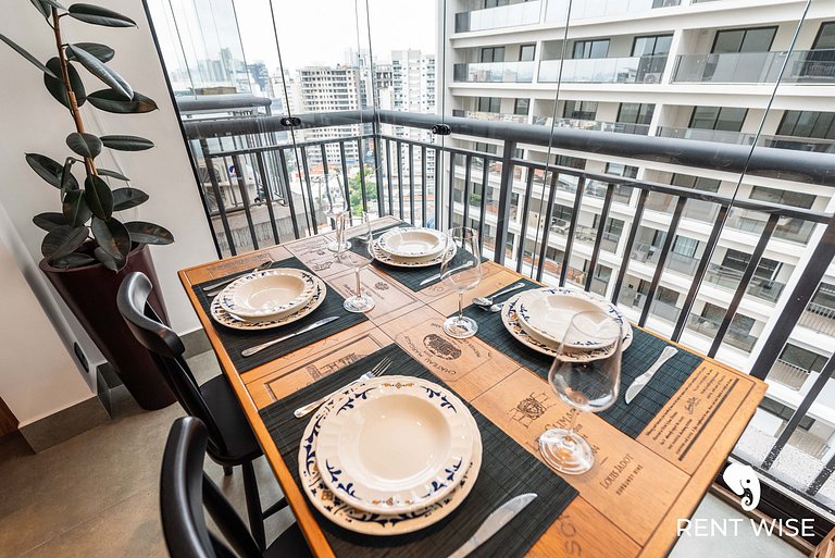 Ap Novinho c/ Sofá-cama Prox. ao Metrô