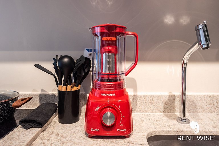 Studio Completo c/ Sofá-Cama e Prox. do Metrô!