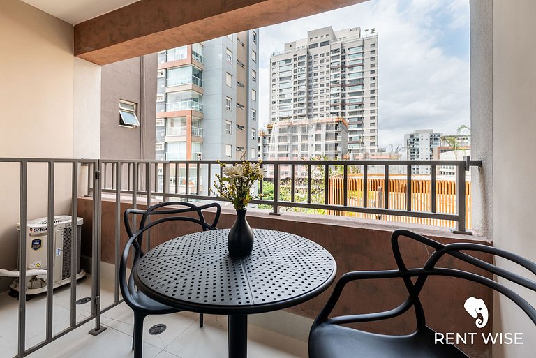 Studio Adaptado p/ Hóspedes c/ Mobilidade Reduzida