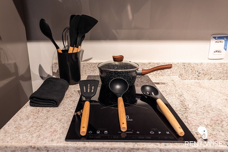 Studio Adaptado p/ Hóspedes c/ Mobilidade Reduzida