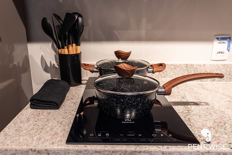 Studio Adaptado p/ Hóspedes c/ Mobilidade Reduzida