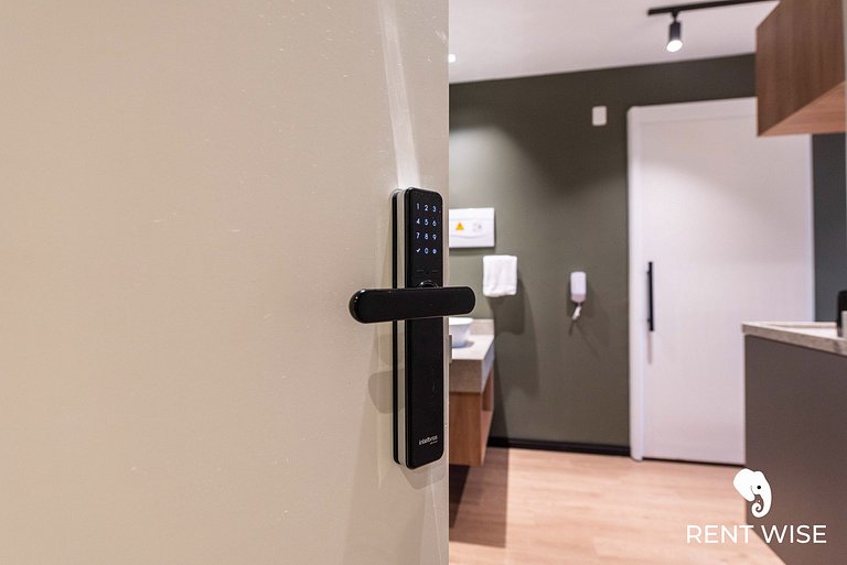 Studio Adaptado p/ Hóspedes c/ Mobilidade Reduzida