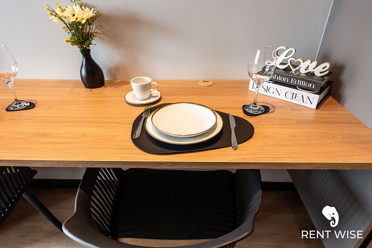 Studio Adaptado p/ Hóspedes c/ Mobilidade Reduzida