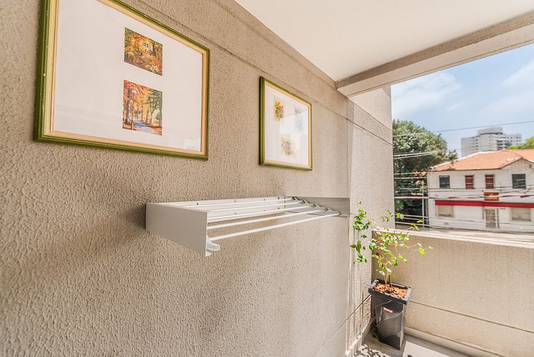 Ap Novinho c/ Varanda Garden e Telão - Aceita Pet